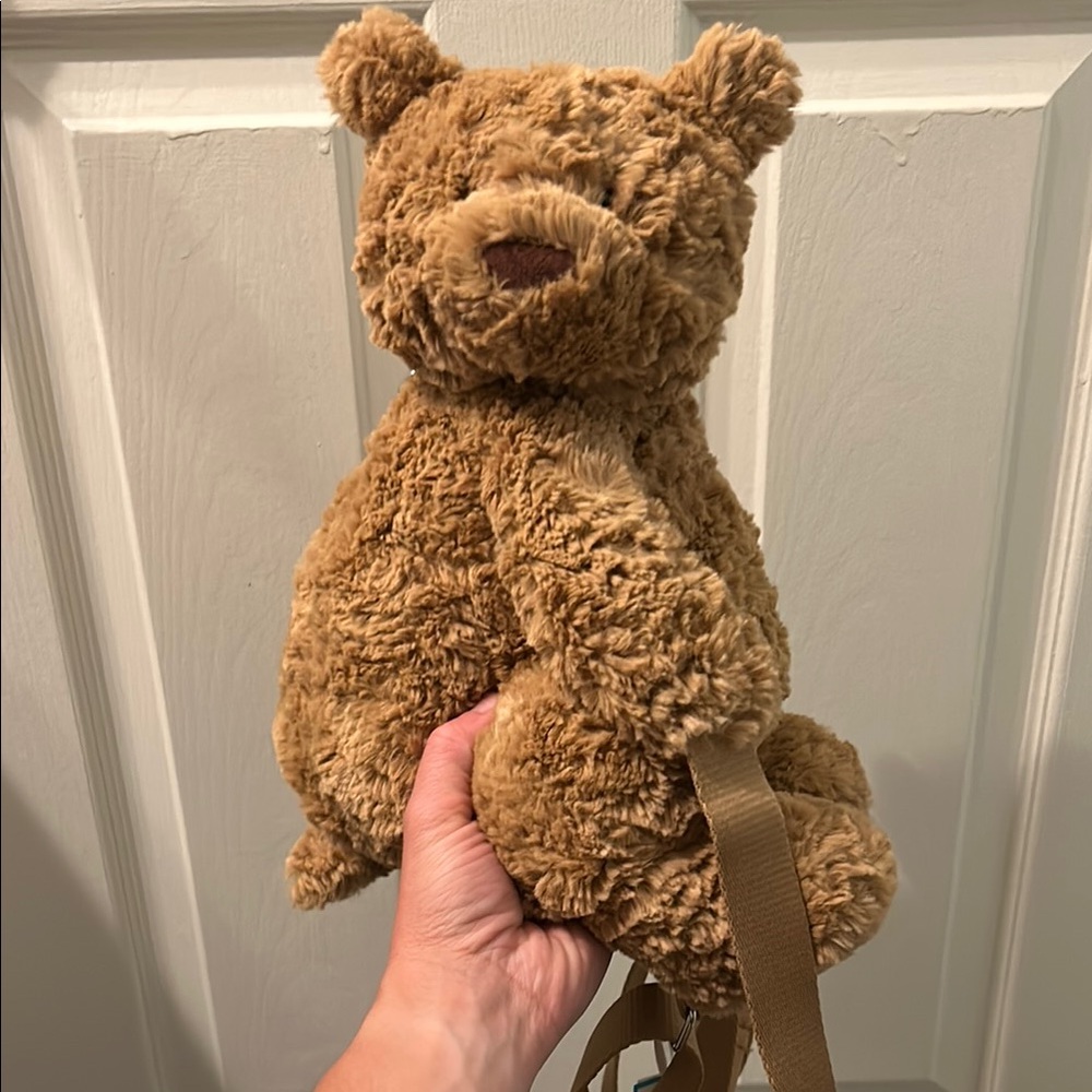 Jellycat Brown Teddy Bear Backpack
